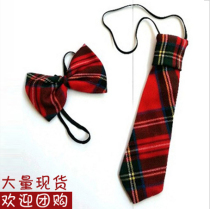 New childrens plaid bow tie tie for boys and girls safety buckle show bow little gentleman tide boy tie