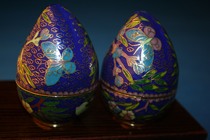 Old cloisonne Birthday Peach holding box old cloisonne plum flower butterfly Small Piece price