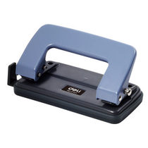 Deli Deli Deli 0101 Puncher Holing Machine Double Hole Punching Machine with Ruler