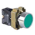 Green flat head button XB2-BA31C button