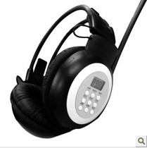 English listening headphones foreign language wireless headphones four or six level headphones HRD-318 dual FM digital headphones