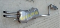 Double thick 409 steel Volkswagen Bora one-piece silencer Bora exhaust pipe Bora muffler