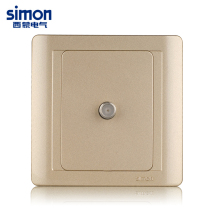 Simon Switch Socket 55 Series Champagne Gold Broadband TV Socket N55116-56