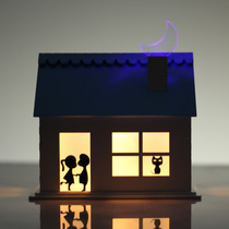 Creative birthday gifts for Tanabata Valentines Day to send girlfriends and girlfriends sunshine cans moonlight cans Sunshine moonlight hut