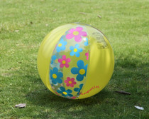 Export Japan thick blowing inflatable inflatable water polo inflatable balloon beach ball playing water ball toys★C7-98#