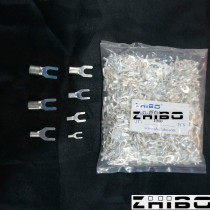 Zhibo fork-shaped bare terminal UT0 5-5 terminal cold-pressed terminal copper nose terminal 1000 packs