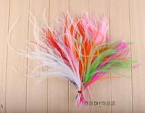 Ostrich wool hair with hair feather DIY feather accessories Accessories Clothing Accessories 13-15 cm 50