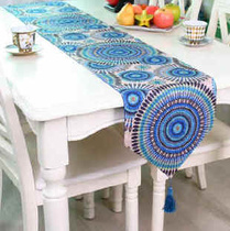 Southeast Asia Nepal embroidered tea table Table Flag Special for classical embroidered bed Banner Bed Tailcloth Cushions