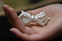 925 pure silver with five strands of leading diamond pestle