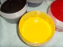 Silk screen printing water-based ink printing glue yellow black blue red green hand-painted DY ink 300g