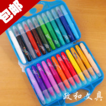 Mapeide Silky Colorful Stick Mapeed 24-color Colorful Stick Rotary Oil Painting Stick