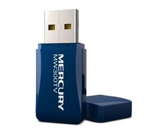 Mercury MW300TV 300m TV USB wireless network card compatible with mainstream set-top box support analog AP