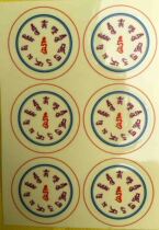 8*11cm Lotus Master heart spell paste 100