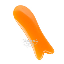 Resin fish-shaped scraping board beeswax face face body point massage board 4 yuan 1 beauty salon recommended