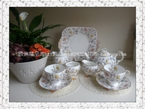 (English) 1948-70 Foley Coalport Somerset series tea set