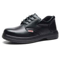 Construction Smelting Petrochemical Machinery Labor Protection Shoes Anti-Oil Resistant and Resistant Chefs Shoes Non-slip Insulation Beef Leather Rubber Big Bottoms