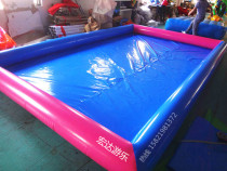 Double inflatable sand pool children Cassia inflatable fishing pool ocean ball pool slide sand pool inflatable pool