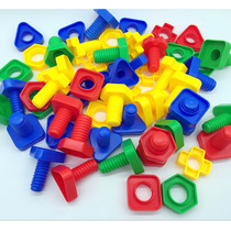 1-3 years old baby early education teaching toy screw touch building blocks plastic puzzle plug nut disassembly assembly puzzle combination