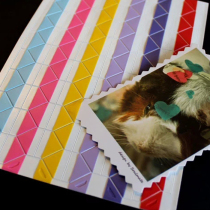 Creative gift DIY photo album album corner stickers Korea pasted handmade photo album diy accessories 102