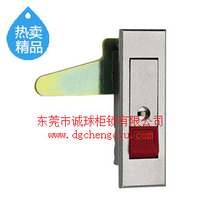 Popular electric box tongue lock MS603 Zinc alloy cabinet door lock Universal button bouncing fire box plane lock
