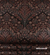 Swedish imported paper spot wood fiber wallpaper gold color big flower porch TV sofa background wall tail