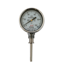 Factory Direct Red Flag instrument bimetal thermometer WSS-511 0-100 ℃ 0-50 ℃