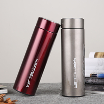 New simple fashion thermos cup printable advertising cup men and women stainless steel water cup custom logo gift cup