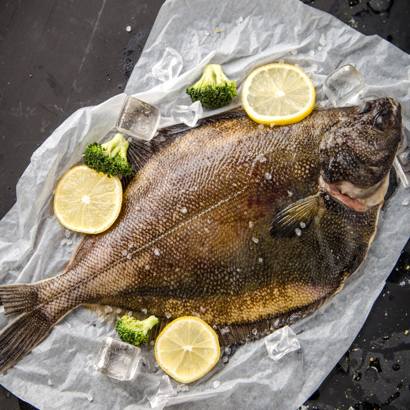 【天猫超市】阿拉斯加黄金鲽400g 整鱼进口海鲜水产