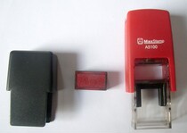 Ink-back name chapter Rectangular name chapter Small flat chapter Jipson ink-back print name chapter Name chapter