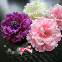 Bohemian style in the mood for love hairpin head flower tassel headdress Kimono hair accessories simulation pollen color handmade flowers