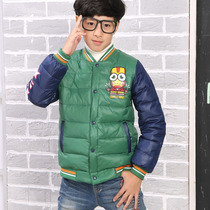 2015 Boys Down Jacket Childrens Baseball Shirt Down Jacket Childrens Wear Down Inner Warm Down Jacket