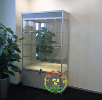 Shanghai cosmetics medal display cabinet Necklace jewelry buddha beads shelf Shopping mall display rack Jade products shelf