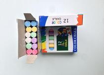 12 Loaded Color Dust-free Chalk Children Painting Plaster Pen Microdust Teaching Chalk Blackboard Drawing Tools
