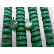 1 2V80MAH Ni-MH timing socket head button rechargeable battery 1 2v80mah solar button rechargeable battery