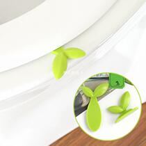 Green Leaves Toilet Lid Lifting Device Sitting Commode Bathr