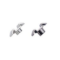 New alloy one-piece guitar string buckle High and low pair of string pressure silver with screws Black gold optional