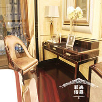 Coffee Ebony Ebony model room dresser postmodern bedroom d467