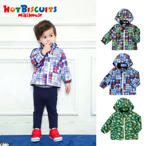 (Tmall limited PRICE)MIKIHOUSEHOTBISCUITS spring and AUTUMN ANTI-UV TAFFETA WINDBREAKER collection
