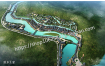 Longshan County Riye Cultural and Ecological Scenic Area Longshan County detailed planning of tourism construction 2015 Qichuang