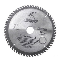 High-quality electric circular saw cutting machine 7-inch 60-tooth high-speed steel flat-tooth Woodworking cutting disc circular saw blade