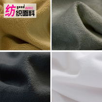2mm super soft short plush fabric thickened crystal super soft flannel plush toy handmade diy fabric