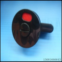 Public toilet toilet partition accessories toilet nylon plastic hardware door lock indicator lock door buckle