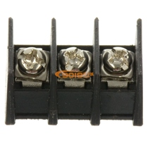 High quality three-position 3-position 3PIN terminal block terminal block post circuit board PCB board foot distance 7 6MM