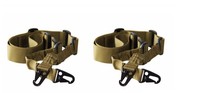 Double-point mission rope multi-function strap oblique span tactical belt outdoor field equipment CS equipment belt