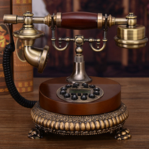 European classical telephone American antique telephone New European telephone high-end retro home landline