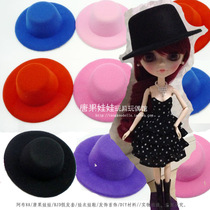 Tangguo Doll hat BJD doll hair accessories small P cloth flannel top hat handmade DIY material multi-color optional