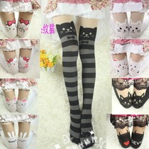 Stocks Cartoon Pants Anti-hooked Trousers Spring Autumn Soft Sister Skin Skin Stockings Overknee Socks Thin Socks