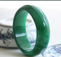 Natural green agate bracelet green chalcedony bracelet jade bracelet jade bracelet Valentines Day gift