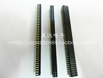 20mm spacing double row curved row seat 2*40P curved female 40P double row female seat 90 degree curved seat gold-plated feet