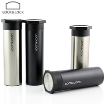 LOCK LOCK LOCK HERO Hero mug Stainless steel thermos cup Mens portable water cup Creative teacup